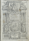 Palladio, Andrea - I QVATTRO LIBRI DELL´ARCHITETTVRA Di Andrea Palladio. Ne´ quali, dopo un breue trattato de´ cinque ordini, et di quelli auertimenti, che sono piu necessarij nel fabricare; SI TRATTA DELLE CASE PRIVATE, delle Vie, i Ponti, delle Piazze, de i Xisti, et de´ Tempij. CON PRIVILEGII.