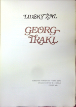 Trakl, George - Lidský žal.