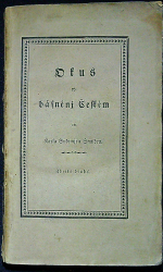 Šnajdr, Karel Sudimír - Okus w básněnj Českém. Zbjrka prwnj.  Zbjrka druhá.