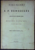  - Catalogus religiosorum sub regula S. P. Benedicti in Archisterio Břevnoviensi et Monasterio Braunaviensi atque extra eadem militantium.