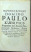  - VIATOR CHRISTIANUS AD COELESTEM PATRIAM PER EXERCITIA SPIRITUALIA DIRECTUS. PARS PRIMA COMPLECTENS MEDITATIONES. Ex Bibliotheca Catechetica in Collegio Societatis JESU Tyrnaviensi erecta.  PARS SECUNDA. DISCURSUS ASCETICI PRIMUS.