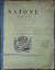 Bartolomeides, Ladislav - DE SAJONE AMNE NATURA NAVIGERO, CLASSIBUS veterum navigato, magno totius Patriae, imprimis Hungariae Cis et Trans Tibiscanae, ac Comitatuum Borsod, Gömör, Szepes, Lipto, Zolyom et Nograd commodo, iterum navigabili reddendo.