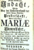  - Marianische Andacht, Welche Bey der Zusammenkunsst der Löbl. Jung=Gesellen. Brudeschafft, Unter dem Titul MARIAE Himmelfahrt, In Iglau, in Marggraffthum Mähren, sowohl vor, als nach dem Convent verrichtet wird, samt dem Officio der Verstorbenen welches vor einen jeden Verstorbenen, auch Monatlich vor alle abgebettet wird.