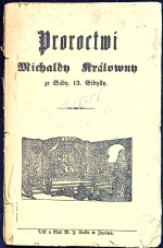  - Proroctwi Michaldy Králowny ze Sáby, 13. Sibylly.