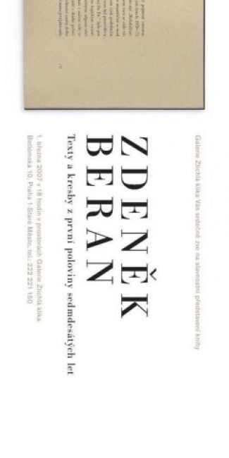 Texty a kresby z první poloviny sedmsesátých let