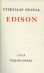 Edison - Nezval Vítězslav