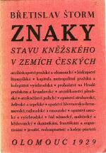 Znaky stavu kněžského v zemích českých. Znaková kniha stavu duchovního v zemích českých. - Štorm Břetislav