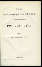 Soupis památek historických a uměleckých v politickém okresu příbramském. Díl soupisu XIII - Podlaha Antonín