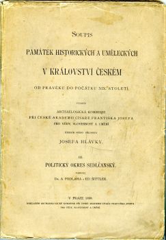 Soupis památek historických a uměleckých v politickém okresu sedlčanském