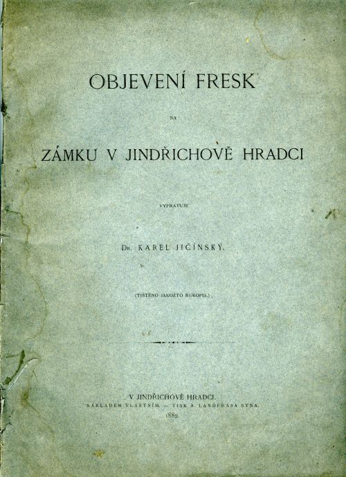 Objevení fresk na zámku v Jindřichově Hradci.