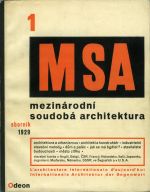 MSA mezinárodní soudobá architektura 1 sborník. - 