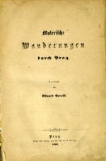 Malerische Wanderungen durch Prag. - Herold, Eduard