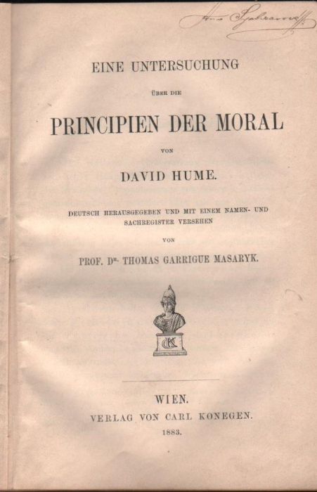 Eine Untersuchung über die Principien der Moral von David Hume