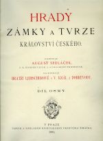 Hrady, zámky a tvrze Království českého ... Díl osmý: Rakovnicko a Slansko. - Sedláček, August