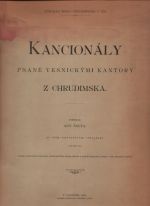 Kancionály psané vesnickými kantory z Chrudimska - Šolta Antonín