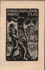 Ex libris Dobrodružné knihy M.H. - Váchal, Josef