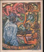 Ex Libris Mudr. Ludvík Klenka - Váchal, Josef