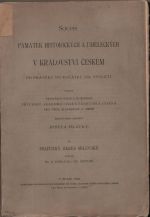 Soupis památek historických a uměleckých v Království českém od pravěku do počátku XIX. století. V. Politický okres milevský - Podlaha Antonín Dr.