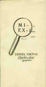MI-ni EX-Libris "Dani". - Dániel, Viktor