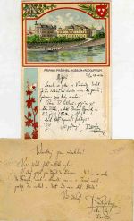 Dopisnice + korespondenční lístek. - Zákrejs, František