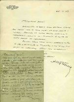 Konvolut autografů. - Wenig, František (otec) + Adolf + Josef (synové)