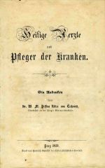 Heilige Aerzte und Pfleger der Kranken. Ein Andenken ... - Pešina rytíř z Čechorodu, Václav Michal 