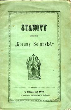 STANOVY (pravidla) "Koruny Solunské".