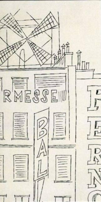 Kresby, kvaše a akvarely z Francie 1936