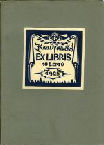 Ex libris. 10 leptů 1925. - Votlučka, Karel