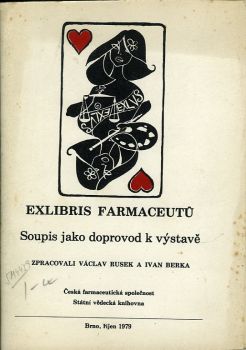 Exlibris farmaceutů. Soupis jako doprovod k výstavě.