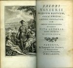 JACOBI VANIERII PRAEDIUM RUSTICUM; NOVA EDITIO CAETERIS EMENDATIOR, CUM INDICE LOCUPLETIORI, ACCEDIT VITA AUTORIS NUNC PRIMUM IN LUCEM EDITA. - Vanier, Jacob