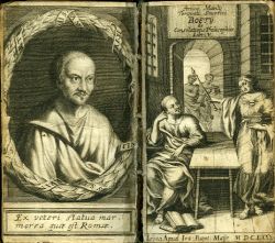 DE CONSOLATIONE PHILOSOPHIAE LIBRI V. Opus omni seculo summe, nullo fatis depraedicatum, ipsa aeternitate dignissimum. Non solum Ethico-Philosophicum, verum et Dogmatico-Theologicum, quodtam animo sub utraque fortuna firmando; quam gravissimis controversiis decidendis, unice deservit. Cuilibet hominum litteris imbutae conditioni accommodatum, apprime utile, & necessarium. Praefixae sunt ei nunc primum synopses quinque, quarum brevitate, quod cujuslibet libri decursu reperire est, luculenter insinuatur.