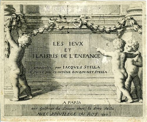 LES IEUX ET PLAISRIS DE L´ENFANCE.