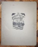 Häuser Bäume Menschen. Zehn Steindrucke. - Plünnecke, Wilhelm