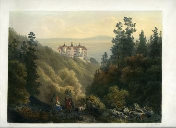 Schloss Eisenberg / Hrad Eisenberk [zámek Jezeří]