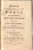 Grundriss einer reinen allgemeinen Logik nach Kantischen Grundsätzen zum Gebrauch für Vorlesungen ....... - Kiesewetter Johann Gotfried Carl Christian