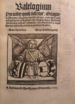 Valelogium Pro valete quod inscribit[ur]: Octoginta Jsocratis: Regalia: moralia: p[rae]cepta co[m]plectitur: que ad laudem dei/ et singulare[m] o[l]im vtrius[que] status Prelatoru[m] subditoru[mque] vtilitate[m]/ restaurata/ Cu[m] com[m]entariolo necno[n] literario appendice in lucem prodeunt finaliter. Arma Lipsensium Arma Saltzburgensiu[m]. - Wellendorfer, Virgilius