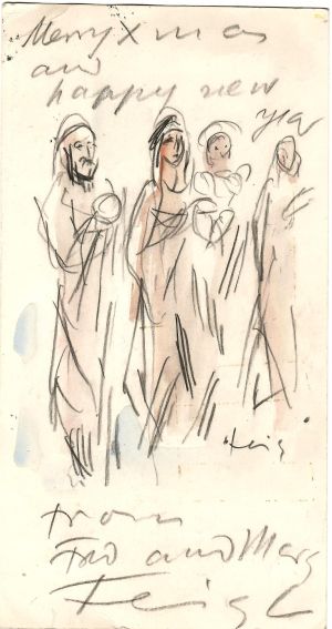 Merry Xmas and happy New Year (1962) - Feigl, Friedrich