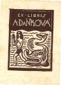 Ex libris A. Daňková - Tichý, František