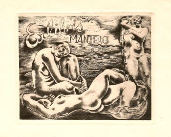 Ex libris Mantero