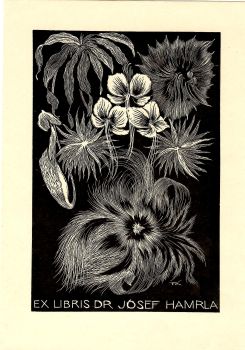 Ex libris Dr. Josef Hamrla