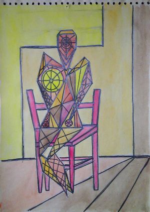 Sedící postava - Kafka, Jaroslav