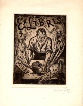 Ex libirs Mirro Pegrassi