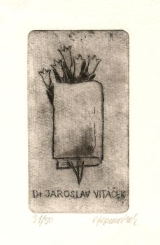 [Ex libris] Dr. Jaroslav Vitáček