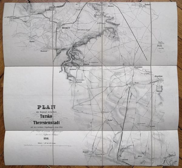 Uibersicht der Anordnungen und des Gefechtsganges bei den Manoeuvres der k:k: Truppen in Böhmen an 3. 4. und 5ten September 1846