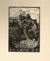 Ex libris B. P. - Vik, František