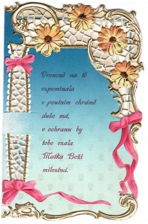 Modlitba k svatému Srdci Marie Panny - uvedení, Bez