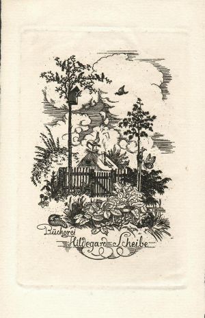 Bücherei Hildegard Scheibe - Hanusch, Karl