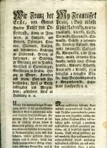 My Frantissek Prwnj, z Božj milosti Cýsař Rakauský, ... - 