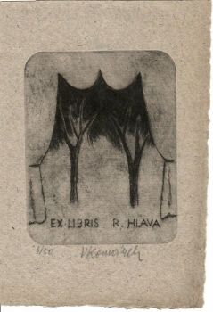 Ex libris R. Hlava